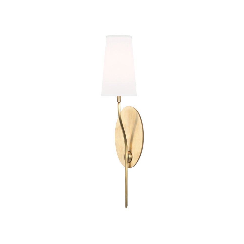 Rutland Wall Sconce, Aged Brass
