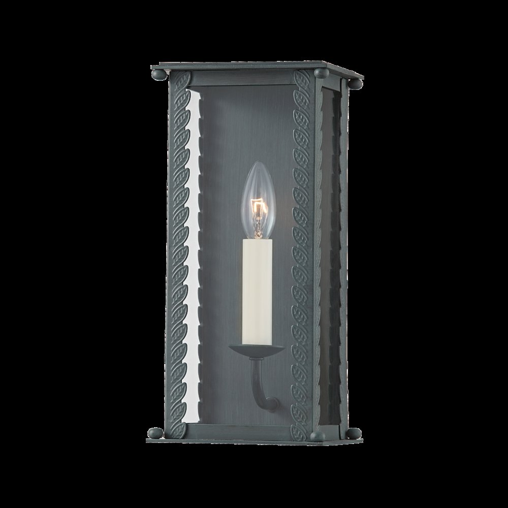 Zuma Exterior Wall Sconce, Verdigris