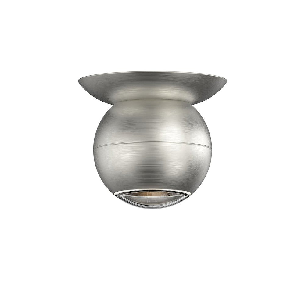 Hemisphere Surface Mount, Natural Anodized