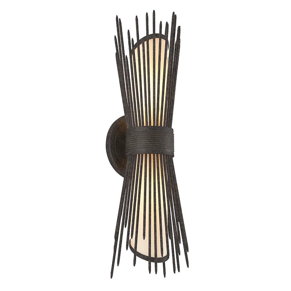 Blink Exterior Wall Sconce, French Iron