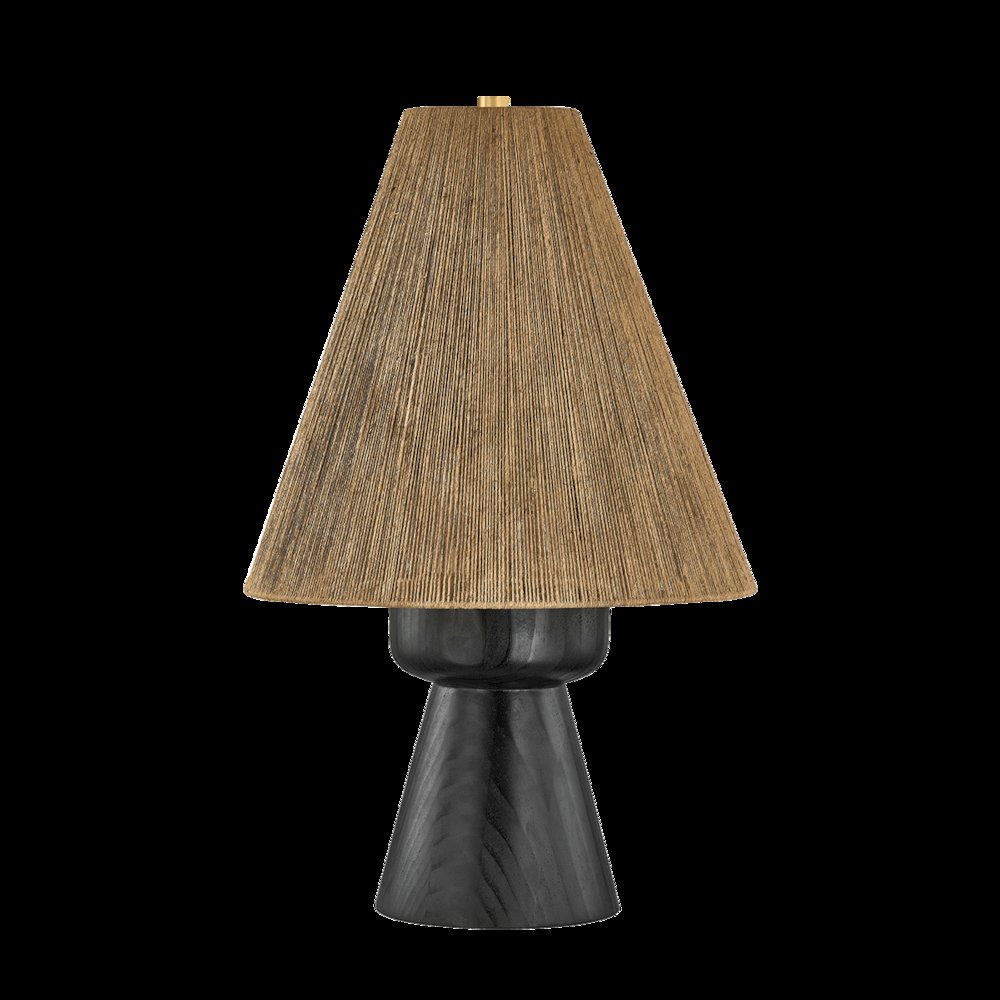 Mannsville Table Lamp, Aged Brass