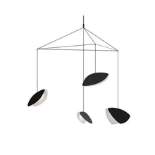 Papillons Pendant, Satin Black