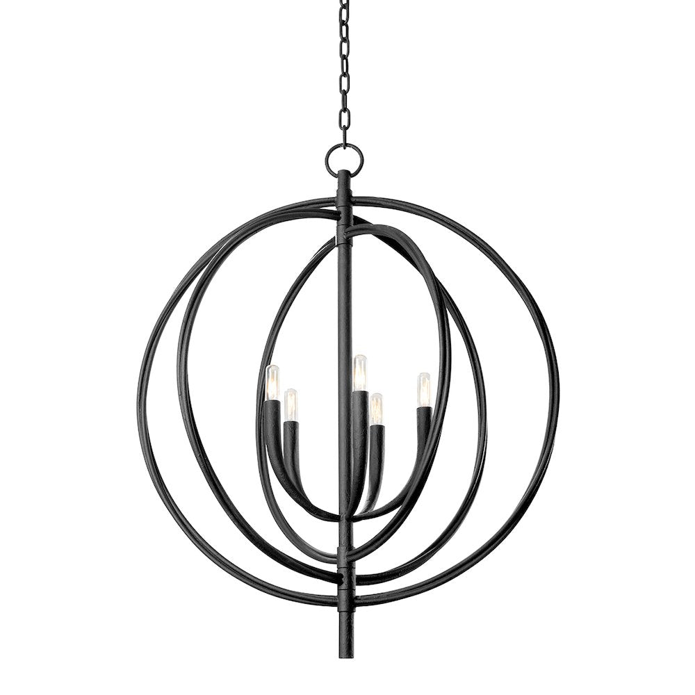 Fillea Pendant, Black Iron
