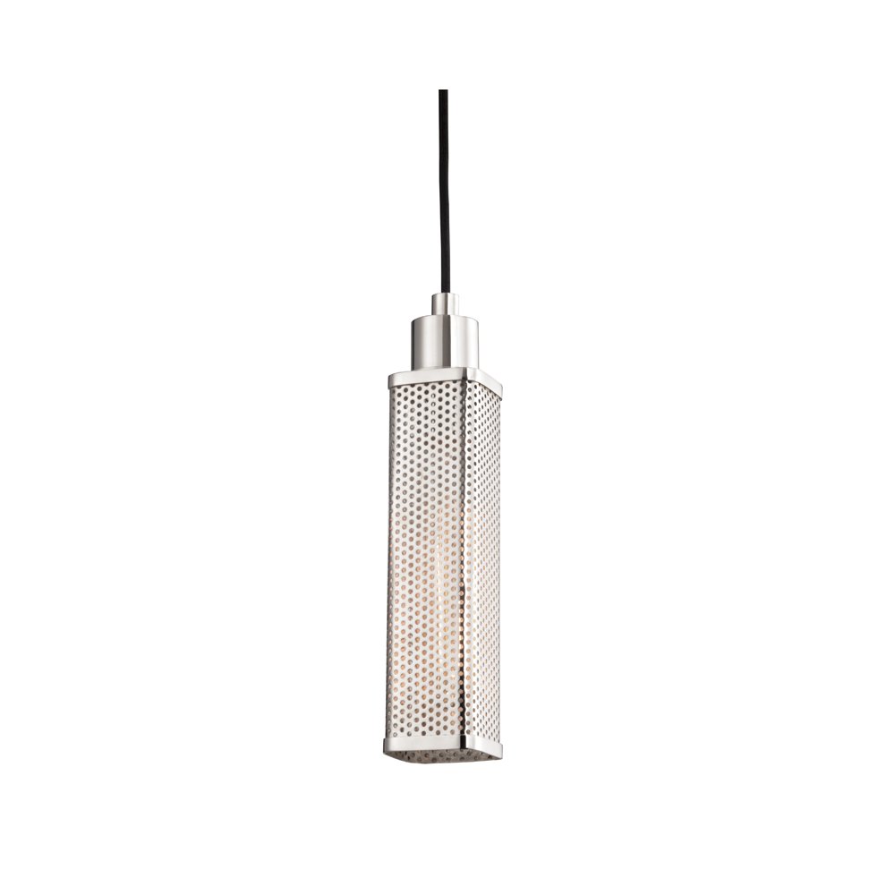 Gibbs Pendant, Polished Nickel