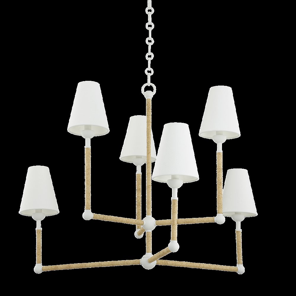 Mariana Chandelier, Texture White