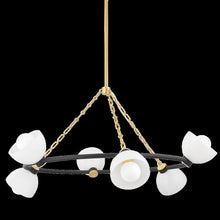 Belle Chandelier, Aged Brass