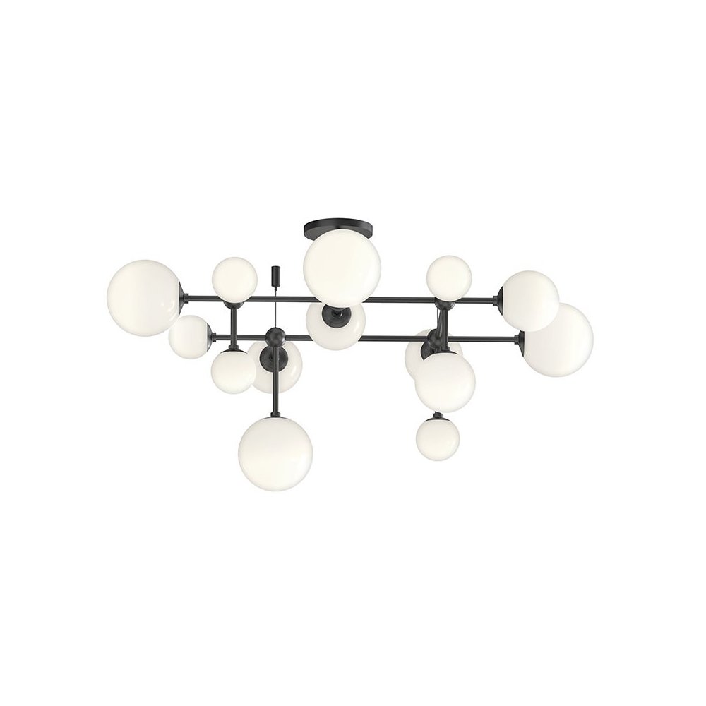 Sabon Semi Flush, Satin Black