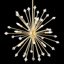 Genesis Chandelier, Aged Brass