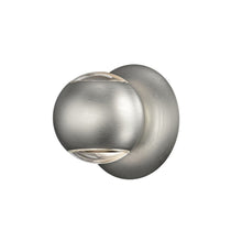 Hemisphere Wall Sconce, Natural Anodized