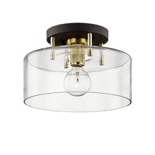 Bergamot Station Semi Flush, Bronze