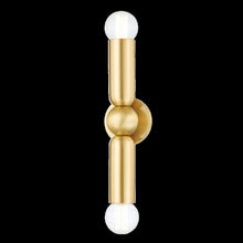 Lolly Wall Sconce, Aged Brass