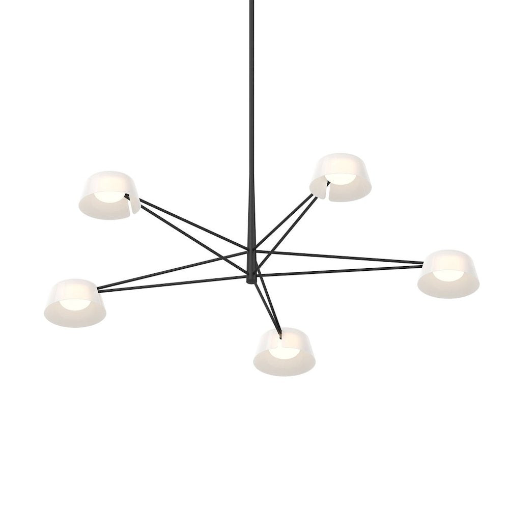 Ray Chandelier, Satin Black