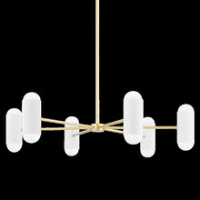 Kira Chandelier, Aged Brass