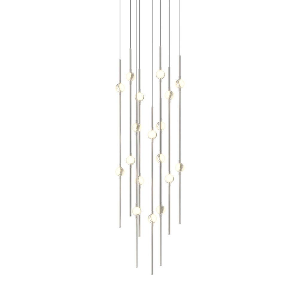 Constellation Pendant, Satin Nickel