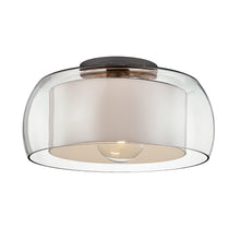 Candace Flush Mount, Graphite