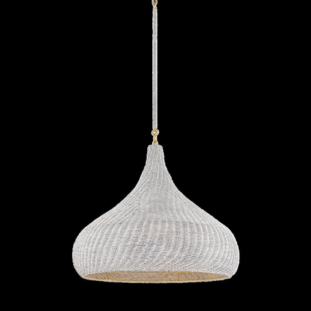 Hampstead Pendant, Aged Brass