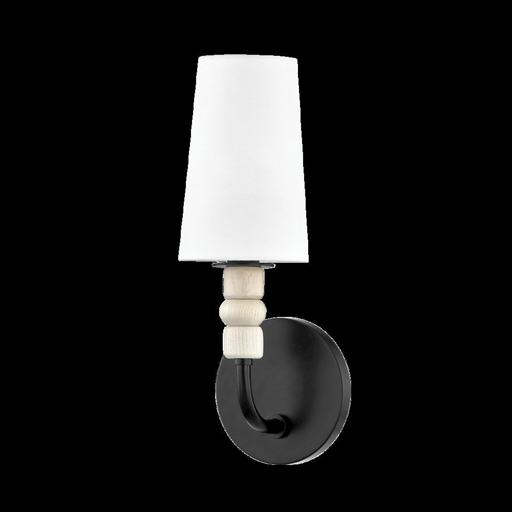 Casey Wall Sconce, Soft Black