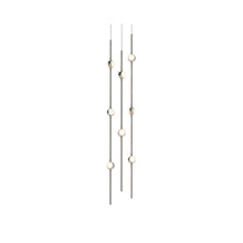 Constellation Chandelier, Satin Nickel