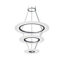 Arctic Rings Pendant, Bright Satin Aluminum