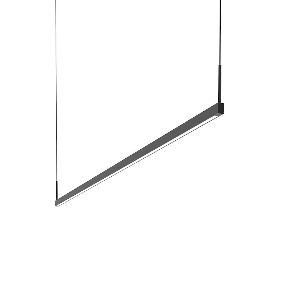 Thin-Line Pendant, Satin Black