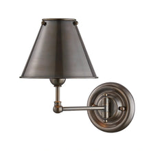 Classic No.1 Wall Sconce In Distressed Bronze Color
