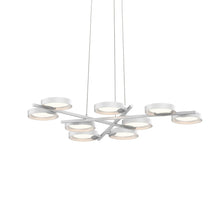 Light Guide Ring Pendant, Satin White