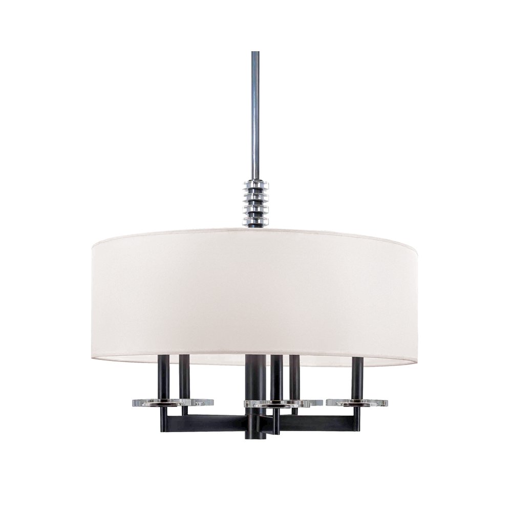 Chelsea Chandelier, Polished Nickel