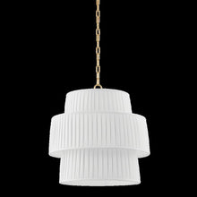 Rya Pendant, Aged Brass