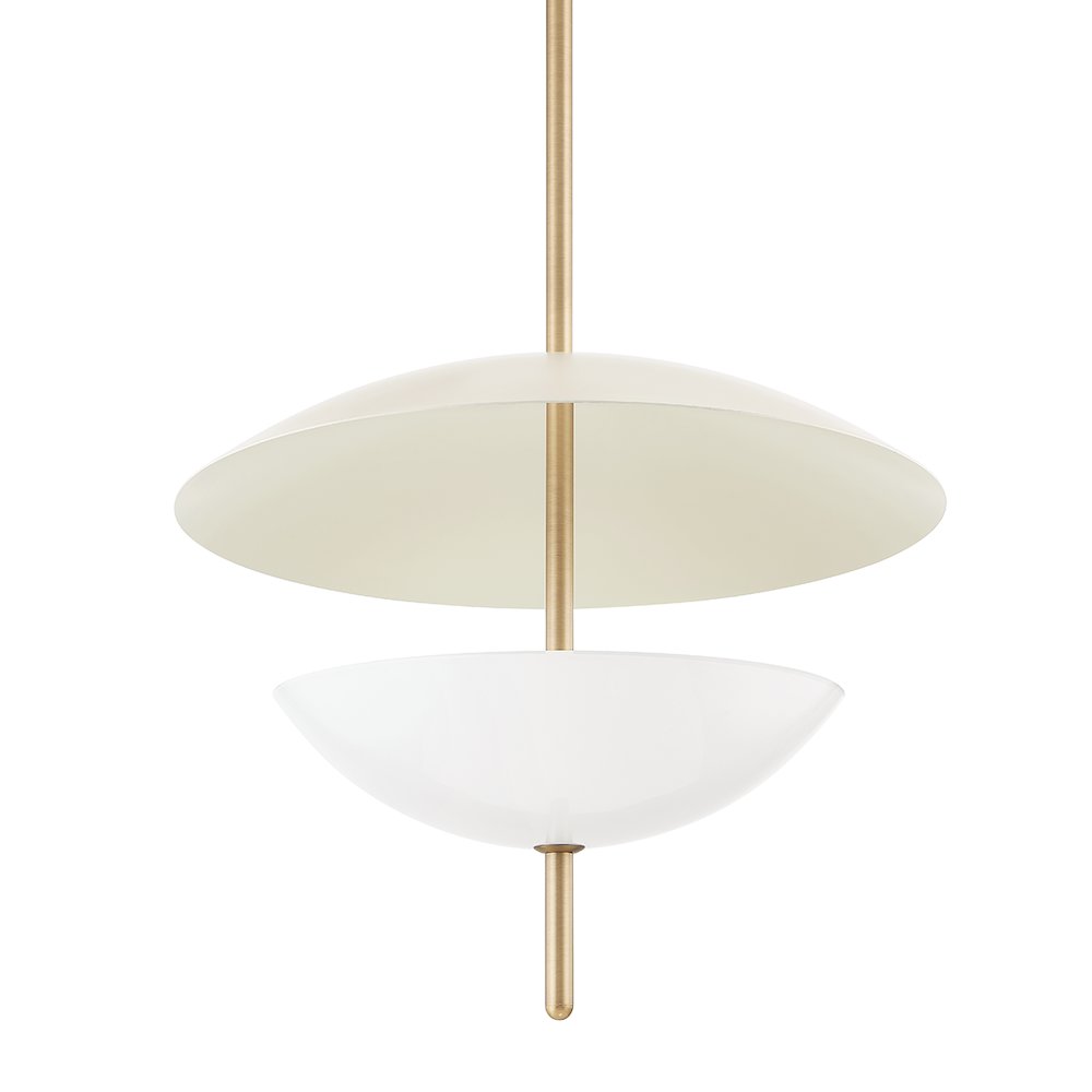 Dion Pendant, Patina Brass