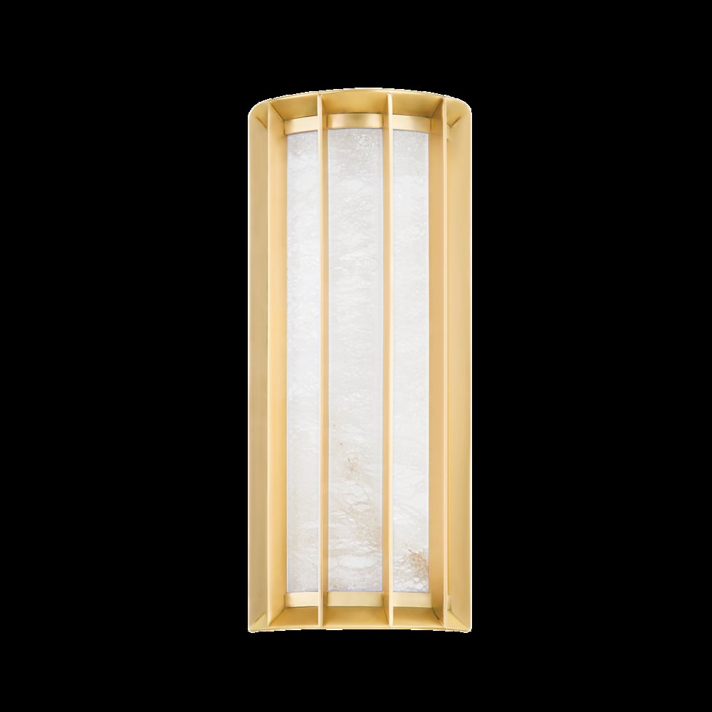 Leda Wall Sconce, Vintage Brass