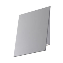 Angled Plane Wall Sconce, Textured Gray