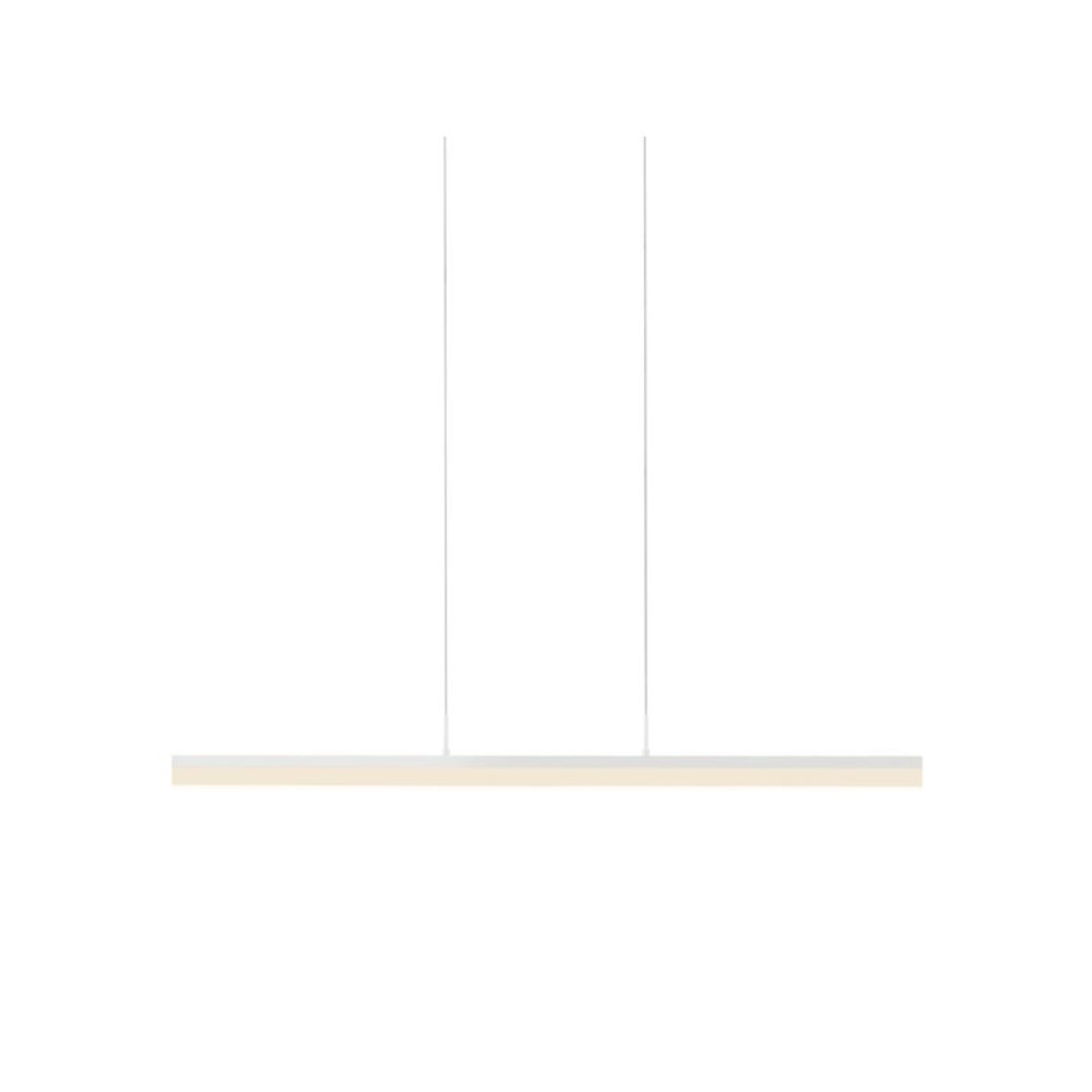Stiletto Pendant, Satin White