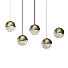 Grapes Pendant, Brass