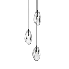 Liquid Pendant, Satin Black