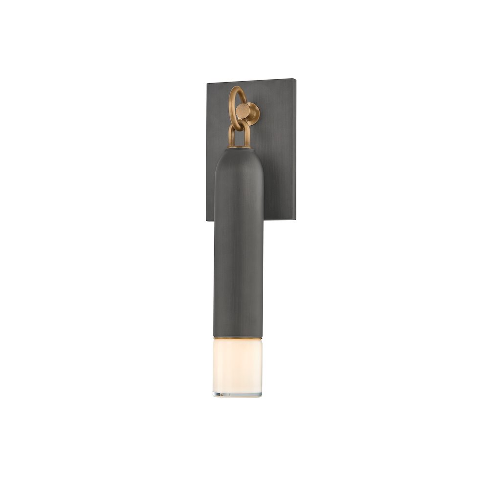 Osprey Wall Sconce, Patina Brass