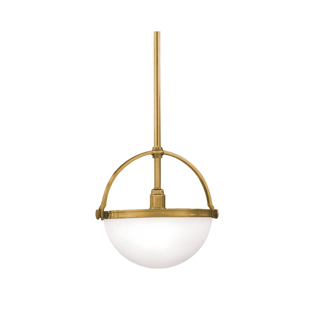Stratford Pendant, Aged Brass