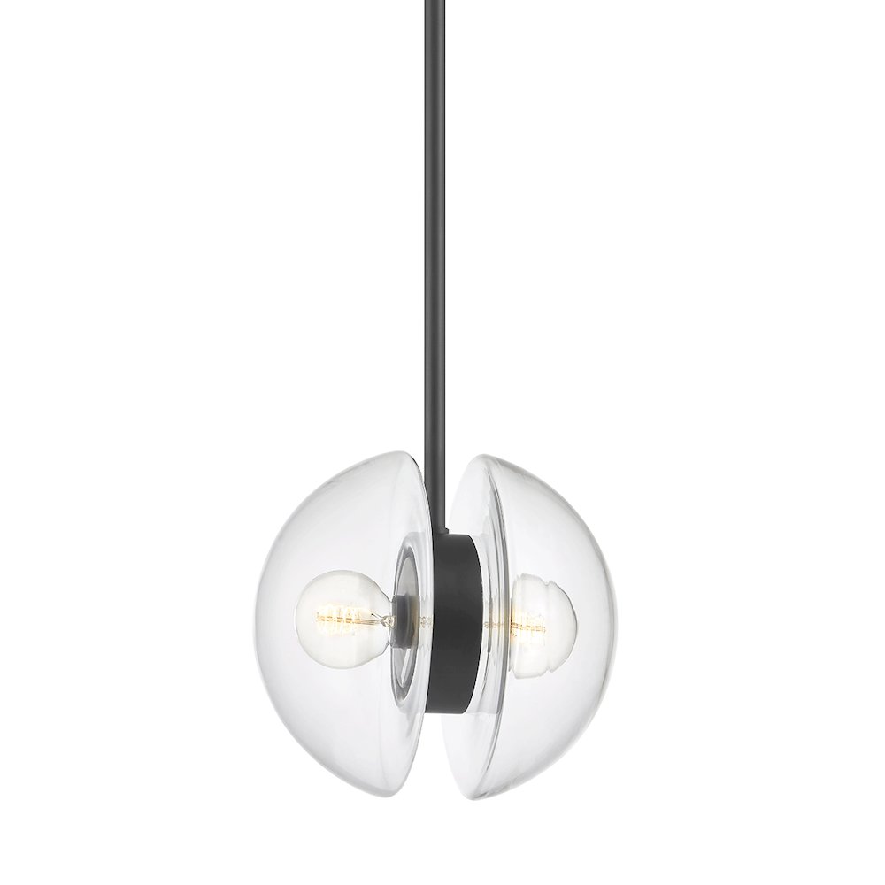 Kert Pendant, Black Brass