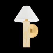 Clover Wall Sconce, Aged Brass