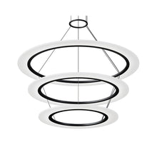 Arctic Rings Pendant, Satin Black