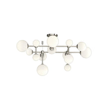 Sabon Semi Flush, Satin Nickel