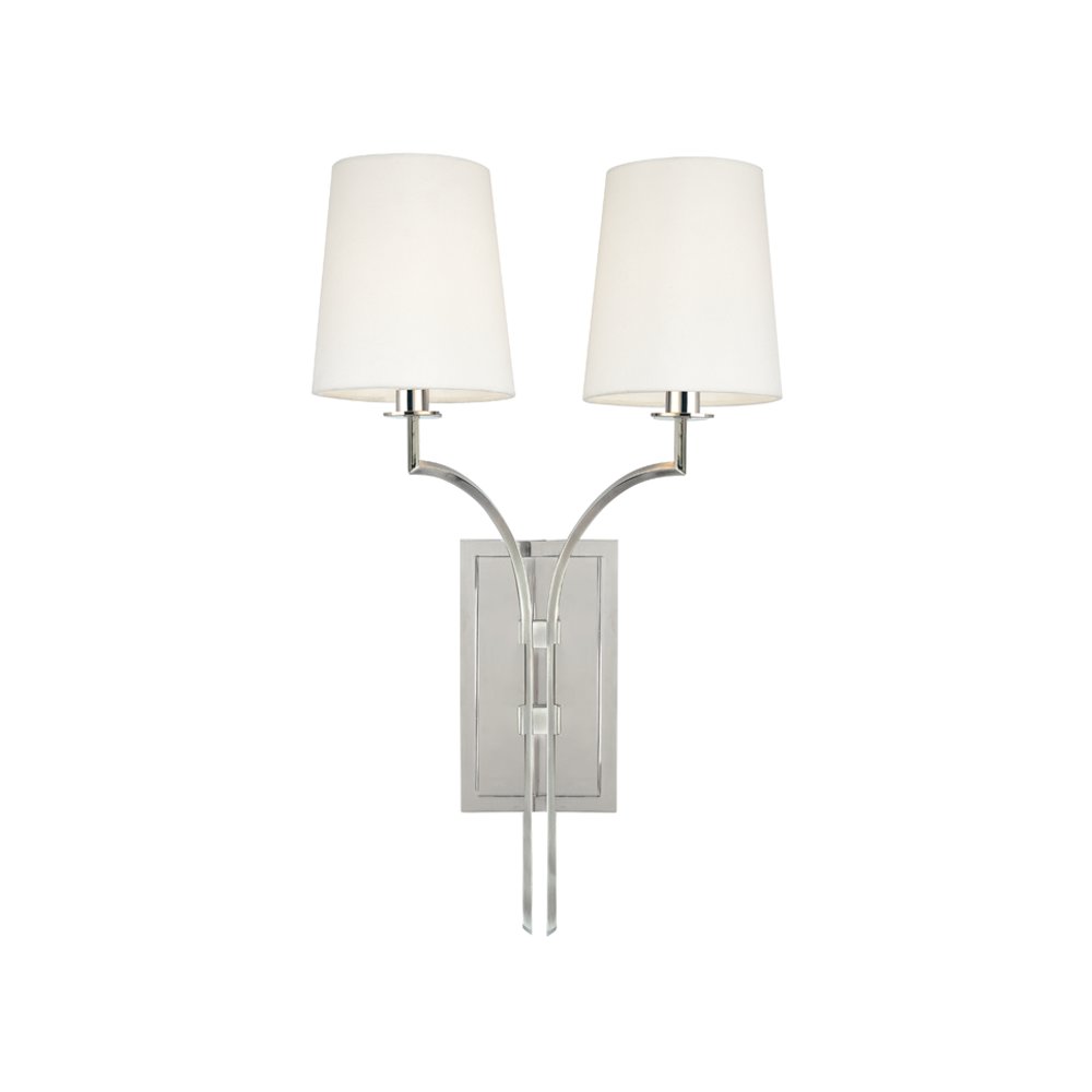 Glenford Wall Sconce, Polished Nickel