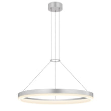 Corona Pendant, Bright Satin Aluminum