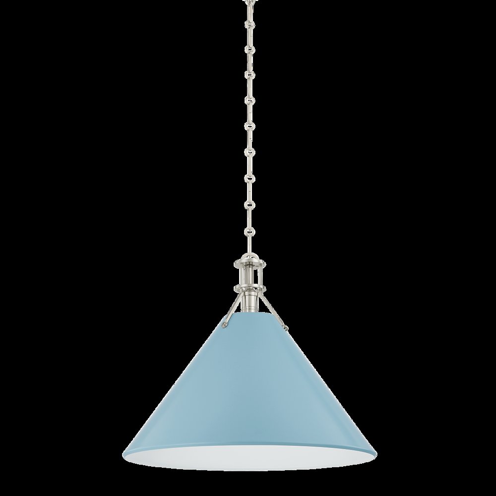 Painted No. 2 Pendant, Polished Nickel