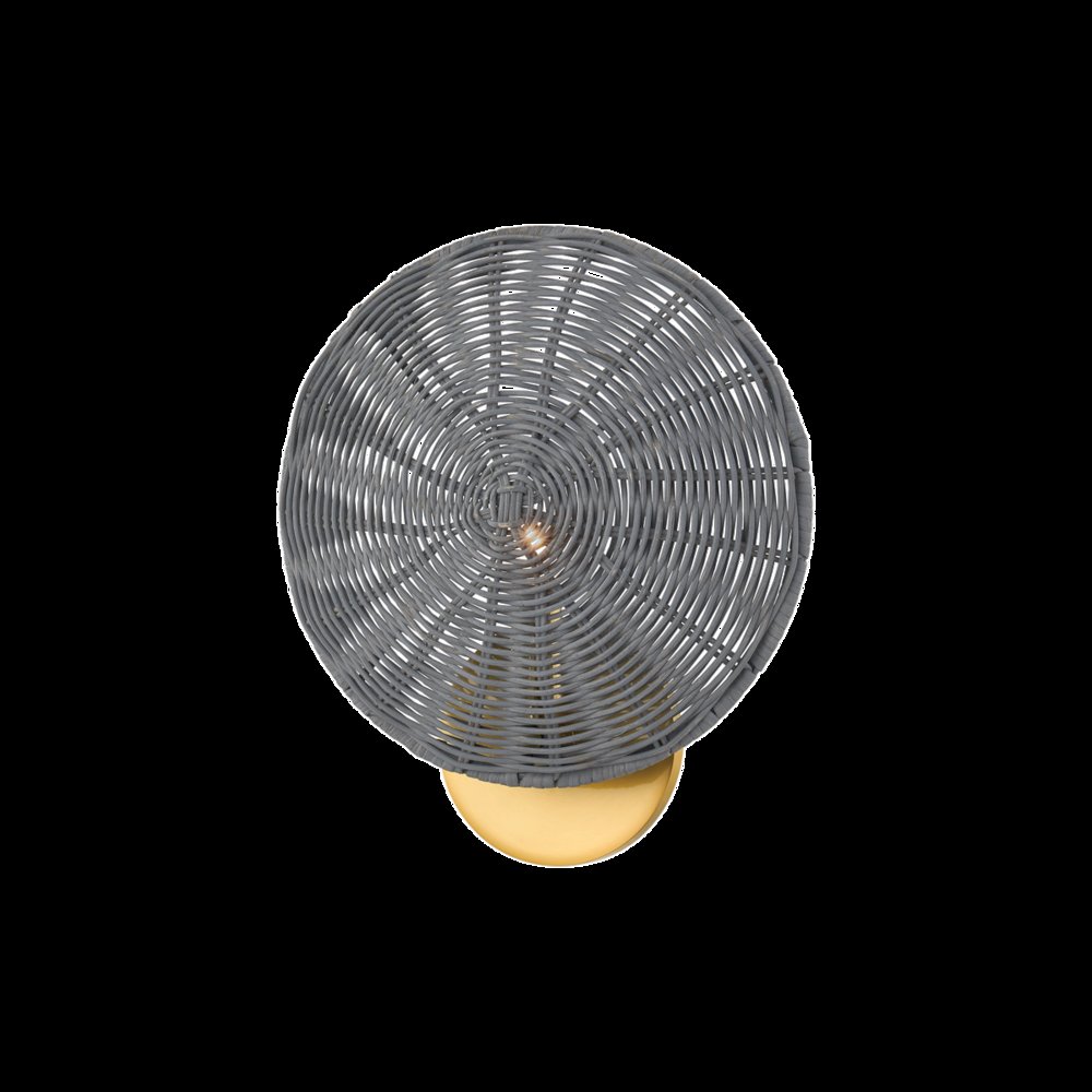 Destiny Wall Sconce, Aged Brass