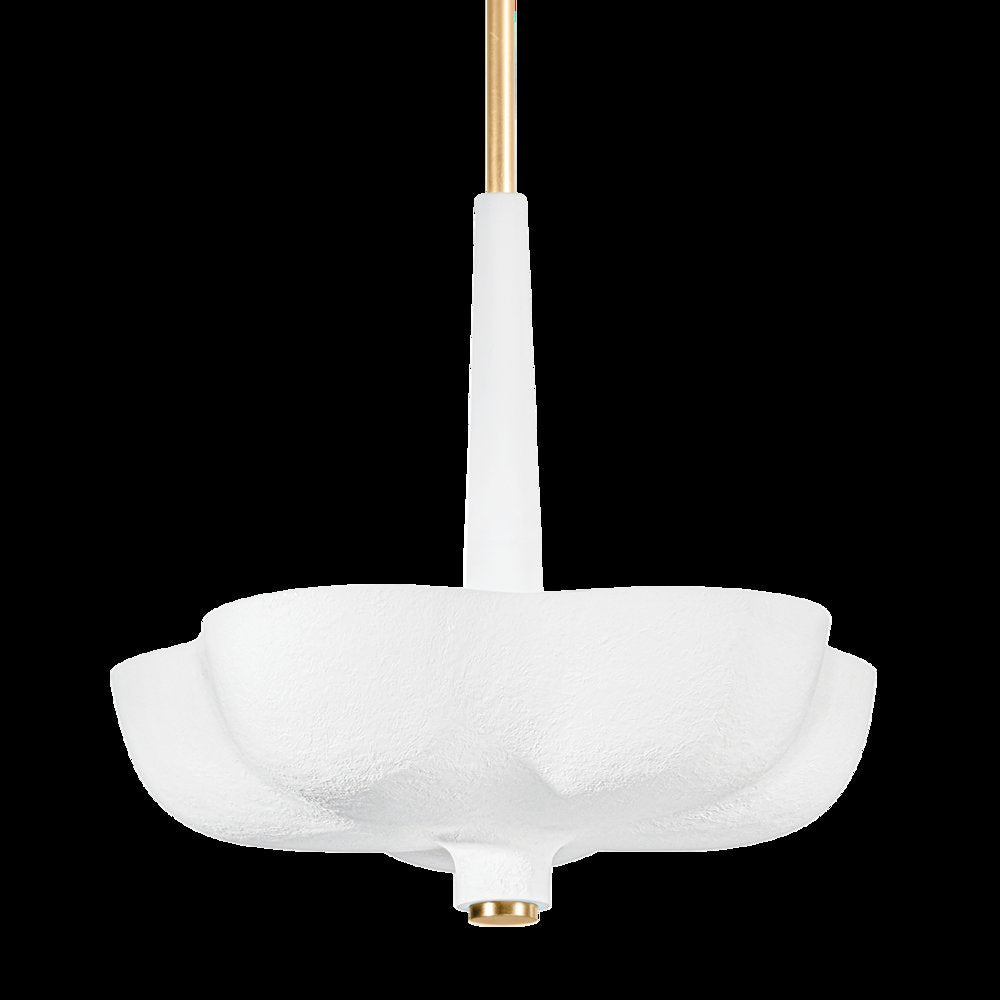 Rimini Pendant, Gold Leaf