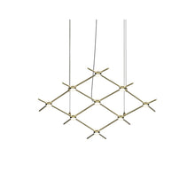Constellation Pendant, Satin Brass