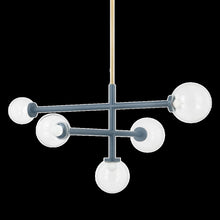 Sia Chandelier, Aged Brass