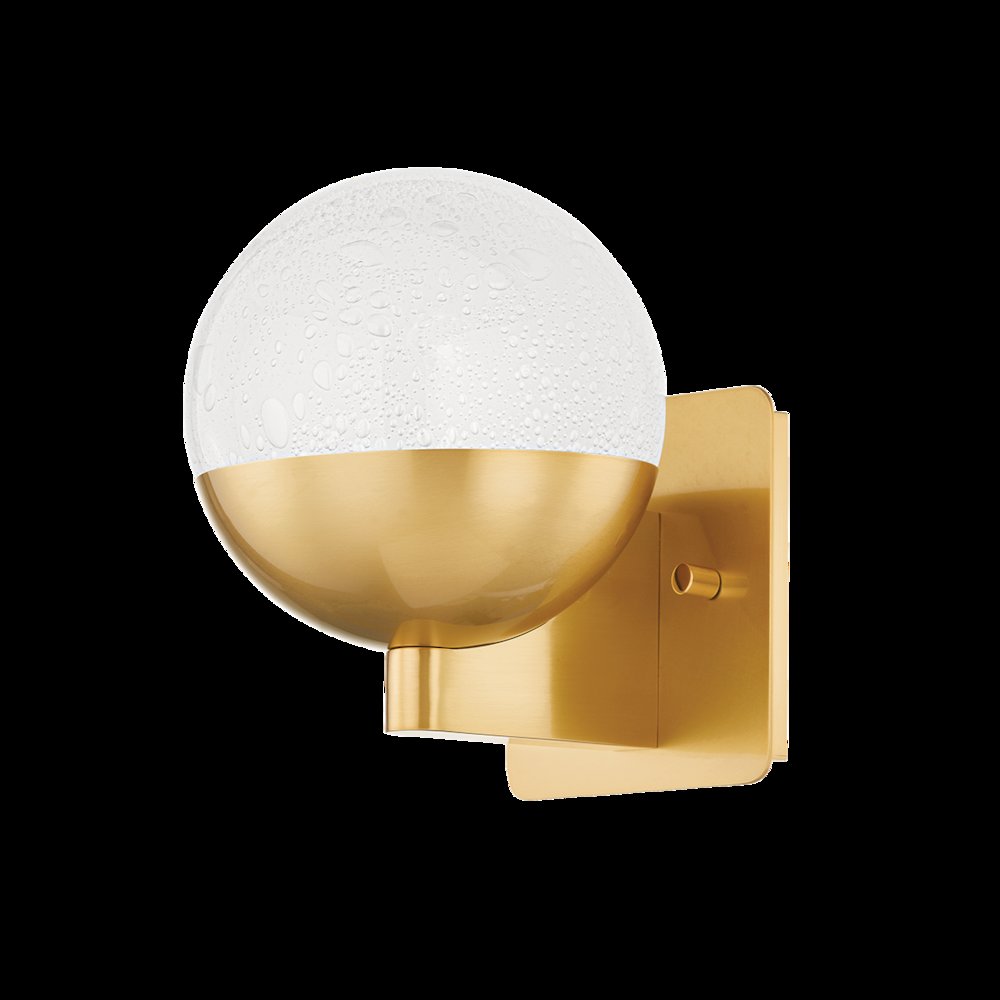 Rochford Wall Sconce, Aged Brass