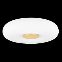 Imani Flush Mount, Aged Brass