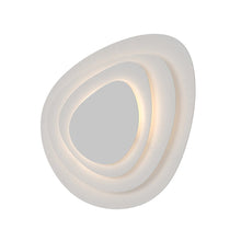 Abstract Panels Wall Sconce, Texture White